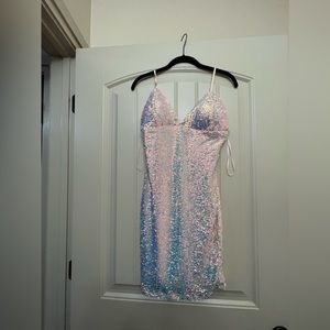 NWT FashionNova sequin mini dress